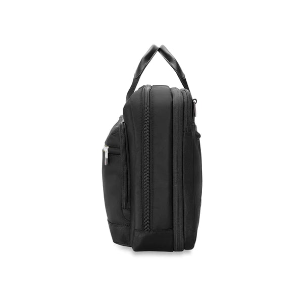 Briggs & Riley Briefcases Black Briggs & Riley HTA Medium Slim Expandable Brief