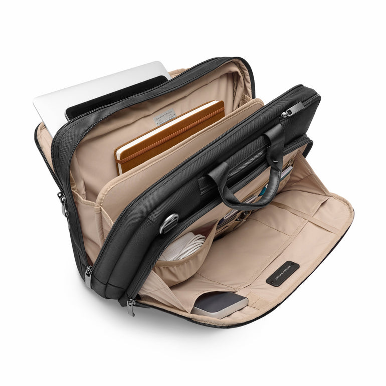Briggs & Riley Briefcases Black Briggs & Riley @work 2.0 Large Expandable Brief