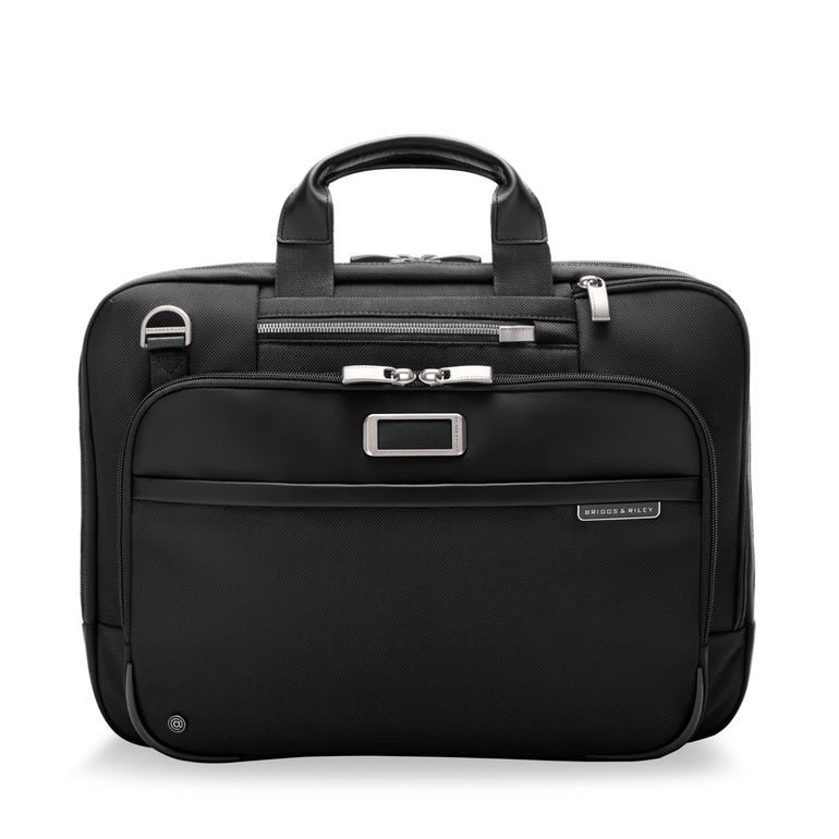 Briggs & Riley Briefcases Black Briggs & Riley @work 2.0 Medium Expandable Brief