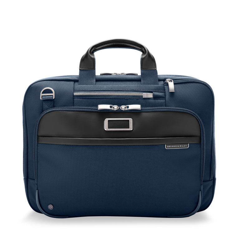 Briggs & Riley Briefcases Navy Briggs & Riley @work 2.0 Medium Expandable Brief