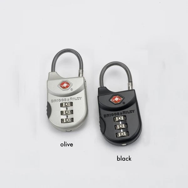 Briggs & Riley Locks Briggs & Riley TSA Cable Luggage Lock (Metal)
