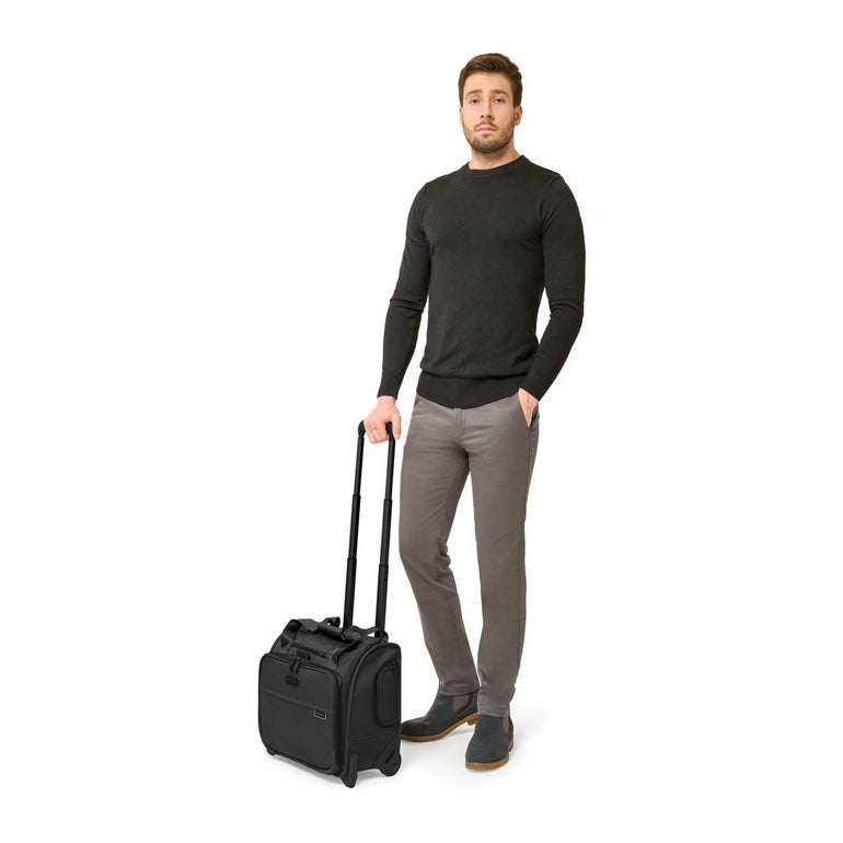 Briggs & Riley Luggage Black Briggs & Riley NEW Baseline 2-Wheel Cabin Bag - Black