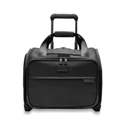 Briggs & Riley Luggage Black Briggs & Riley NEW Baseline 2-Wheel Cabin Bag - Black