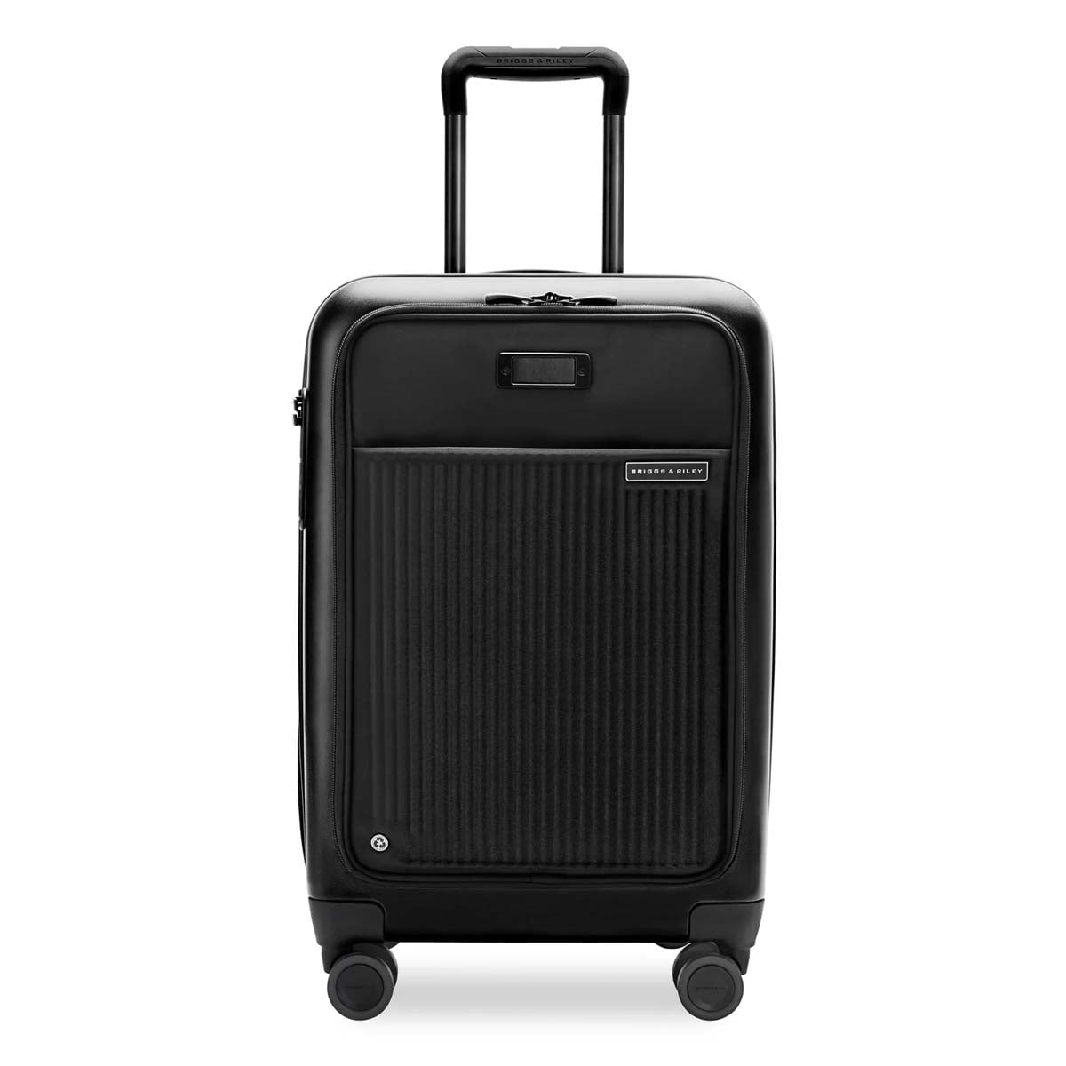 Briggs & Riley Luggage Black Briggs & Riley Sympatico Essential 22" Front Pocket Expandable Spinner Carry-On Luggage