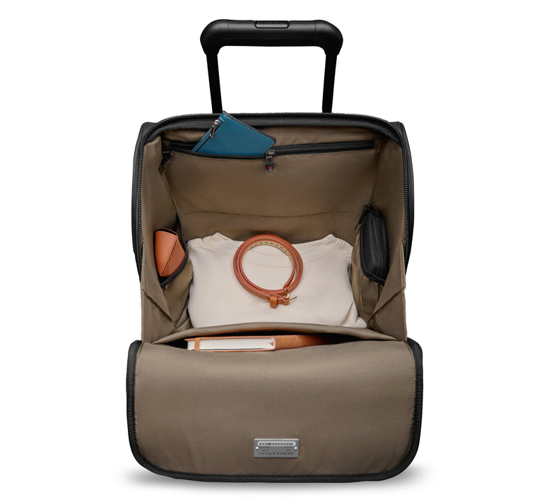 Briggs & Riley Luggage Black Briggs & Riley ZDX Cabin Spinner