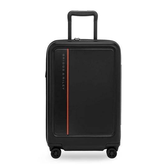Briggs & Riley Luggage Black Briggs & Riley ZDX Essential 22" Hardside Carry-On Expandable Spinner Luggage