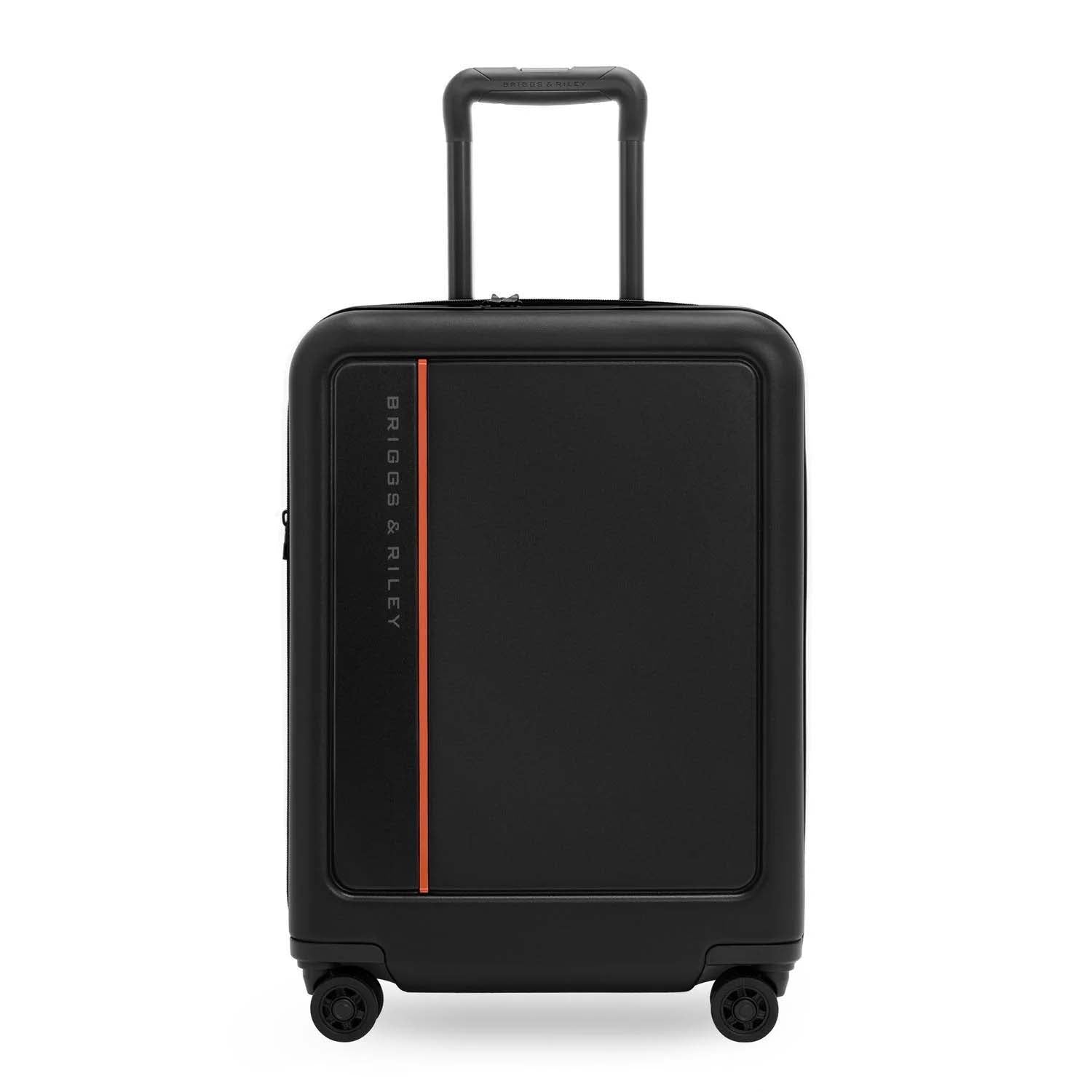 Briggs & Riley Luggage Black Briggs & Riley ZDX Global 21" Hardside Carry-On Expandable Spinner Luggage