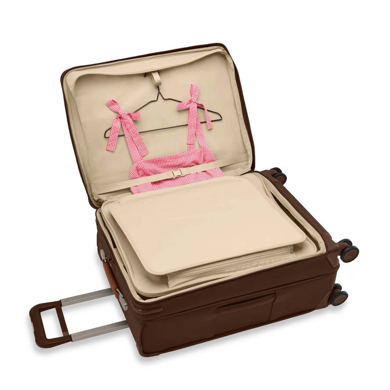 Briggs & Riley Luggage Briggs & Riley Baseline Compact Checked Medium Expandable Spinner Luggage