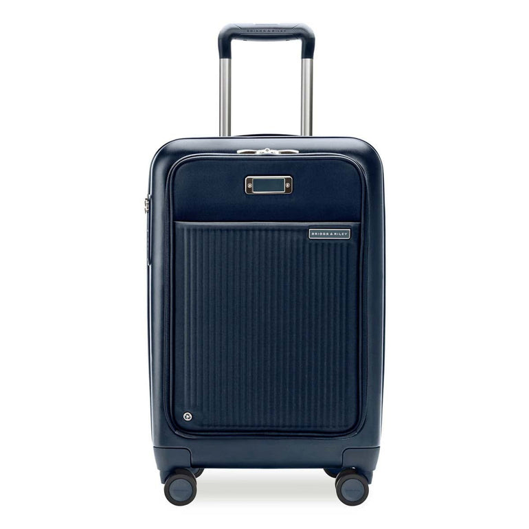 Briggs & Riley Luggage Navy Briggs & Riley Sympatico Essential 22" Front Pocket Expandable Spinner Carry-On Luggage