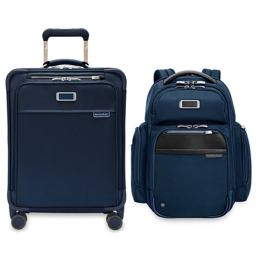 Briggs & Riley Luggage Navy Briggs & Riley The Business Set