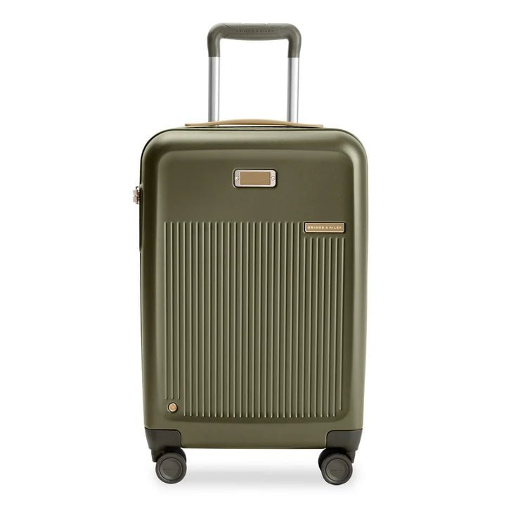 Briggs & Riley Luggage Olive Briggs & Riley Sympatico 3.0 Essential Carry-On Expandable Spinner Luggage