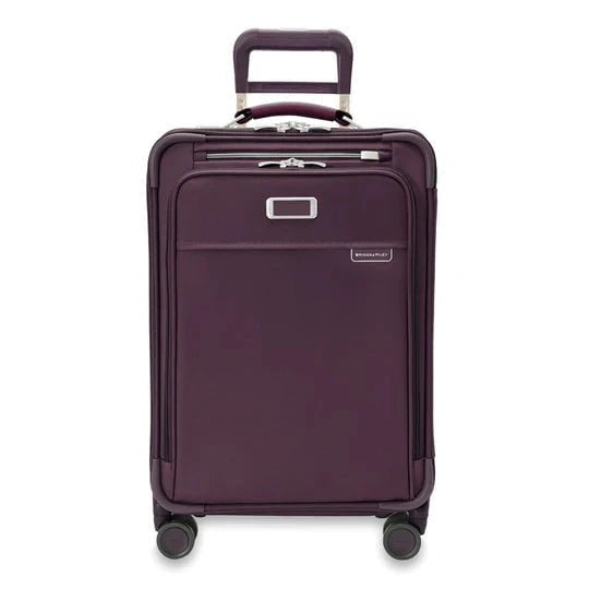 Briggs & Riley Luggage Plum Briggs & Riley Baseline Essential Carry-On Spinner Luggage