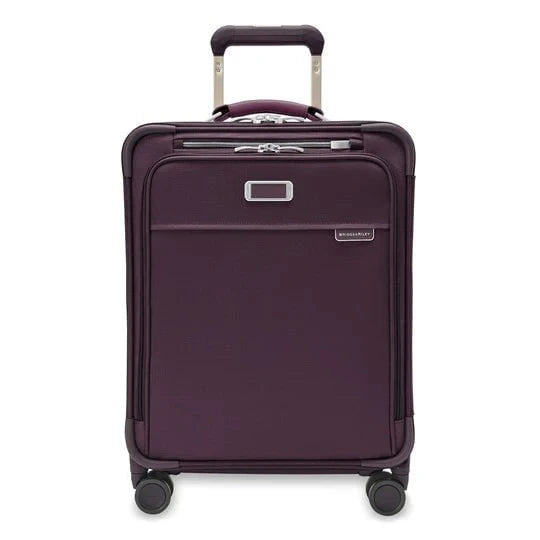 Briggs & Riley Luggage Plum Briggs & Riley Baseline Global Carry-On Spinner Luggage