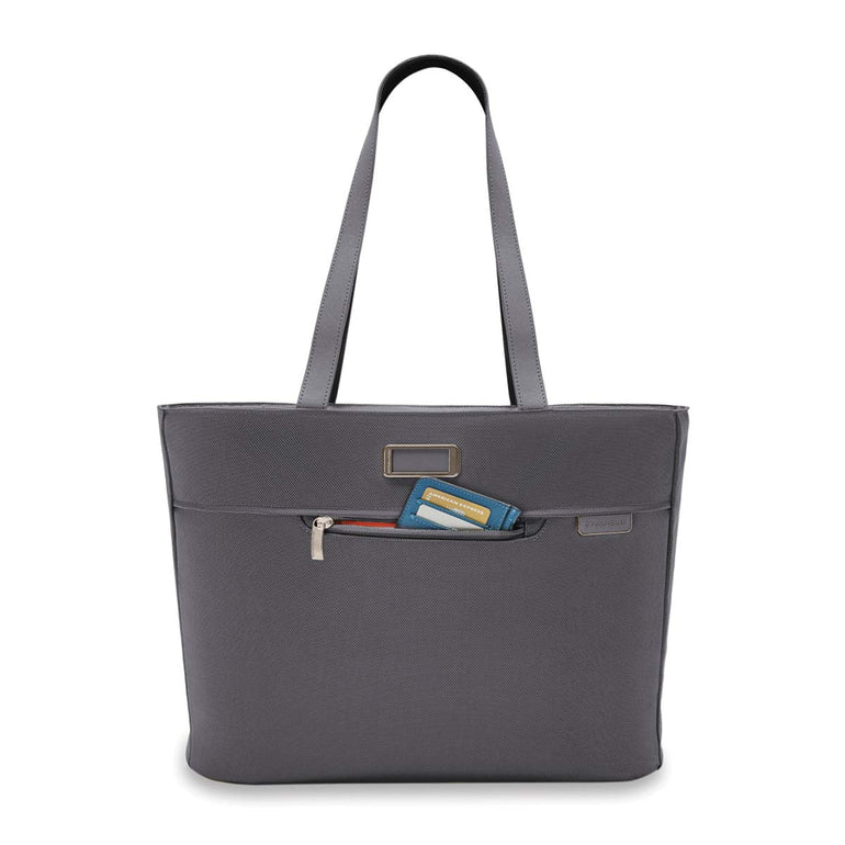 Briggs & Riley Tote Bag Steel Briggs & Riley Baseline Traveler Tote Bag - Steel