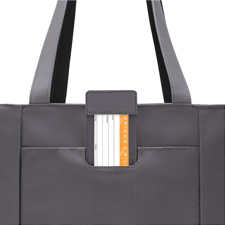 Briggs & Riley Tote Bag Steel Briggs & Riley Baseline Traveler Tote Bag - Steel