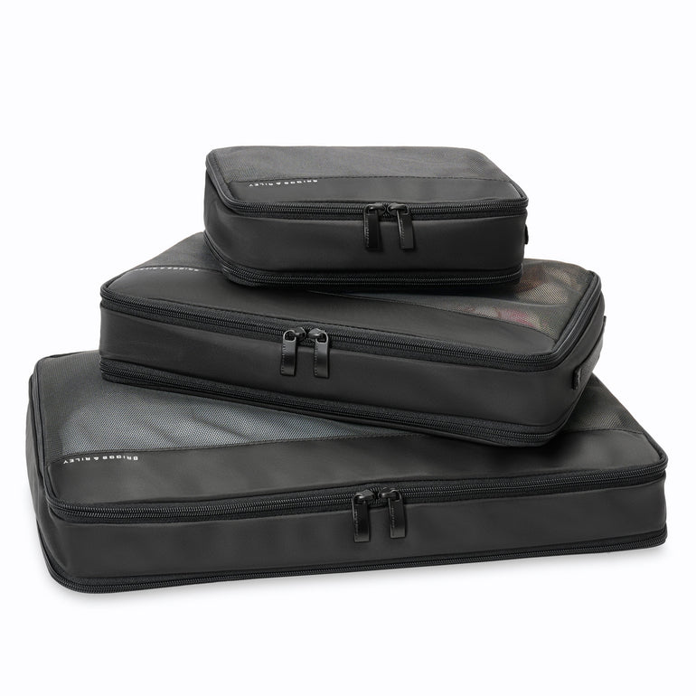 Briggs & Riley Travel Accessories Black Briggs & Riley Travel Essentials Check In Packing Cube Set