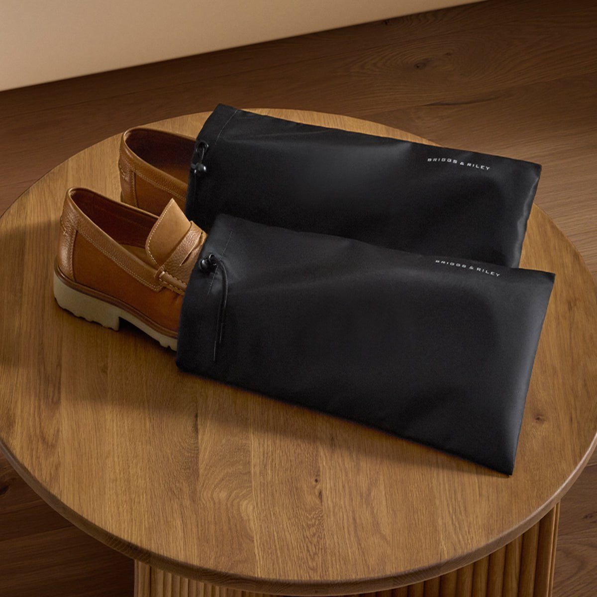 Briggs & Riley Travel Accessories Black Briggs & Riley Travel Essentials Shoe Bags (Pair)