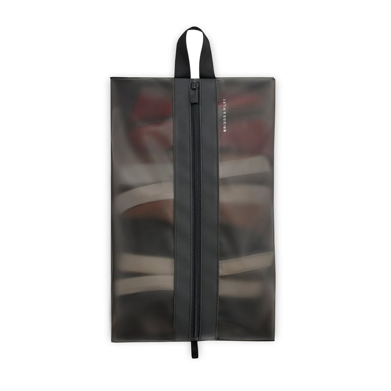 Briggs & Riley Travel Accessories Black Briggs & Riley Travel Essentials Translucent Shoe Pouch