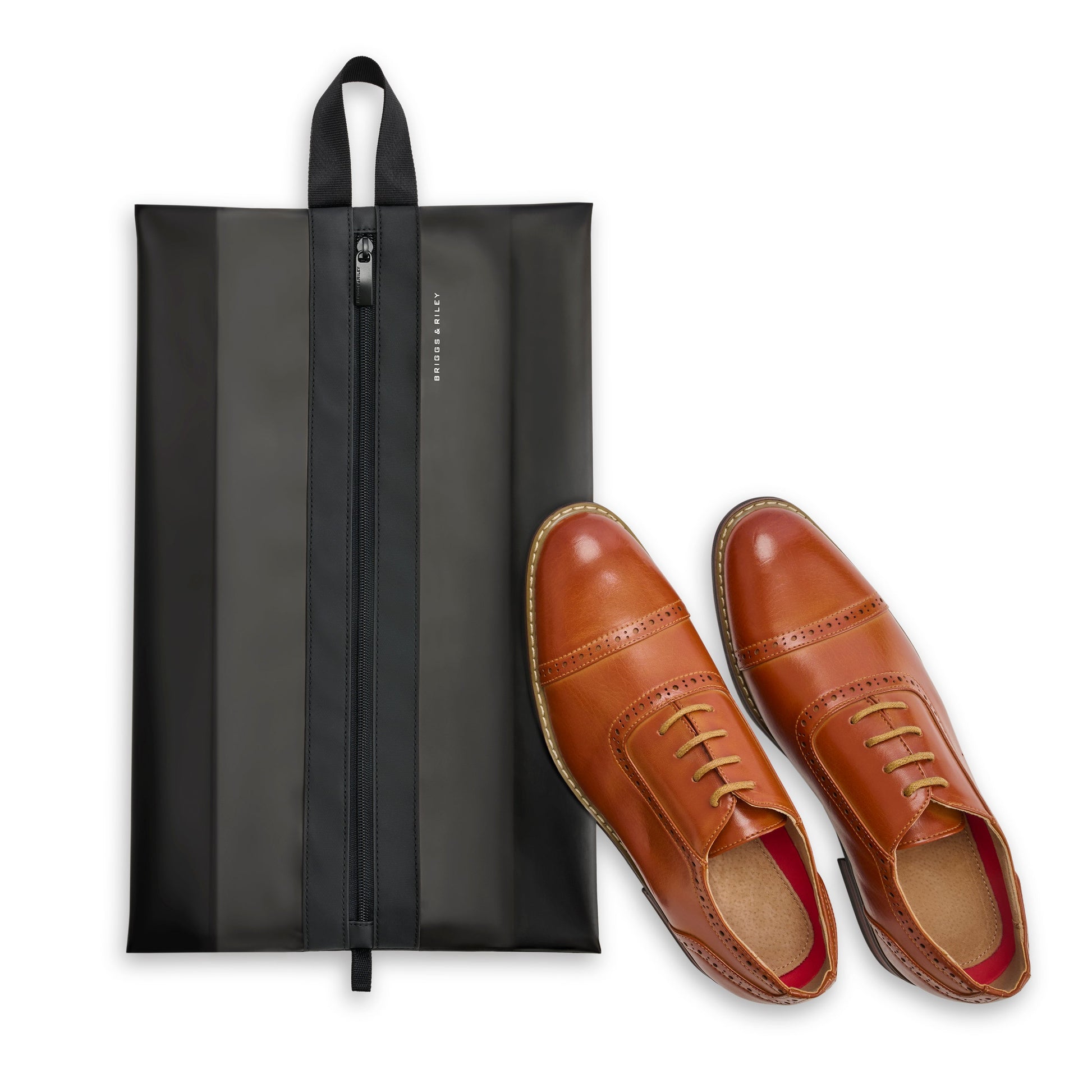 Briggs & Riley Travel Accessories Black Briggs & Riley Travel Essentials Translucent Shoe Pouch