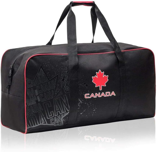 Canada Duffles Black Canada Sports Duffel Bag