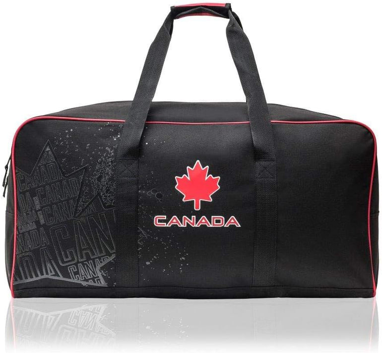 Canada Duffles Black Canada Sports Duffel Bag