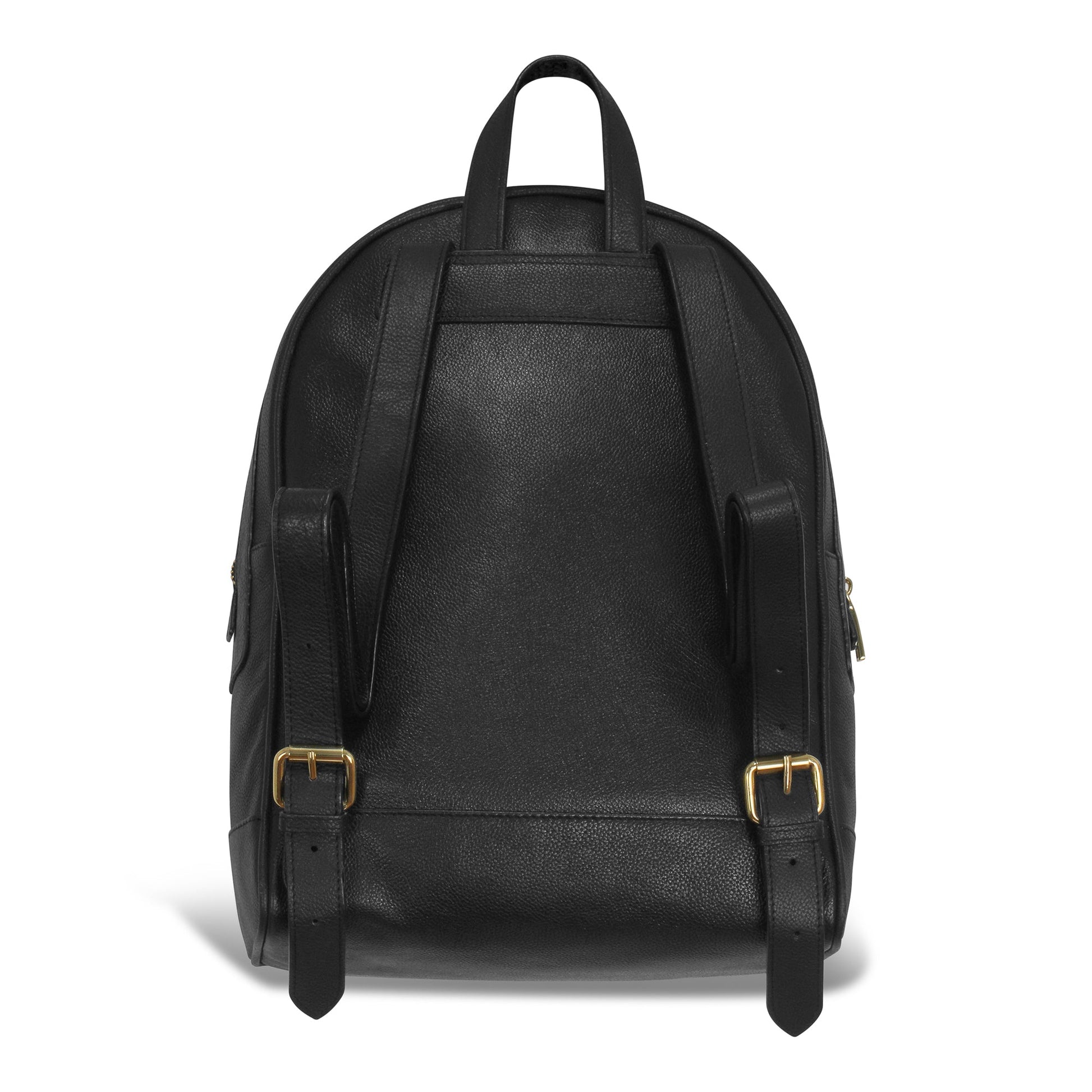 Champs Backpacks Black Champs Gala Leather Backpack