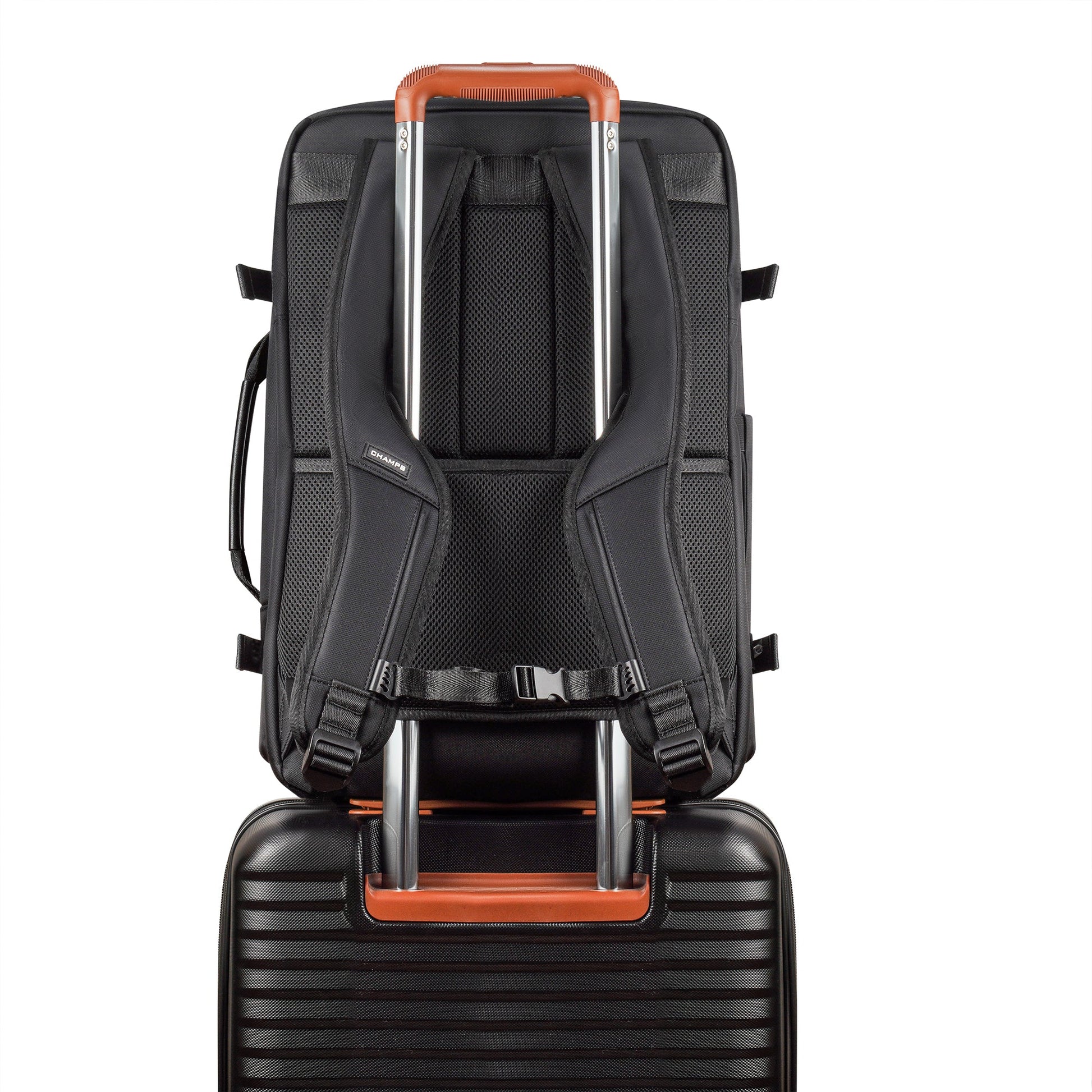 Champs Backpacks Black Champs Onyx Carry-On Backpack