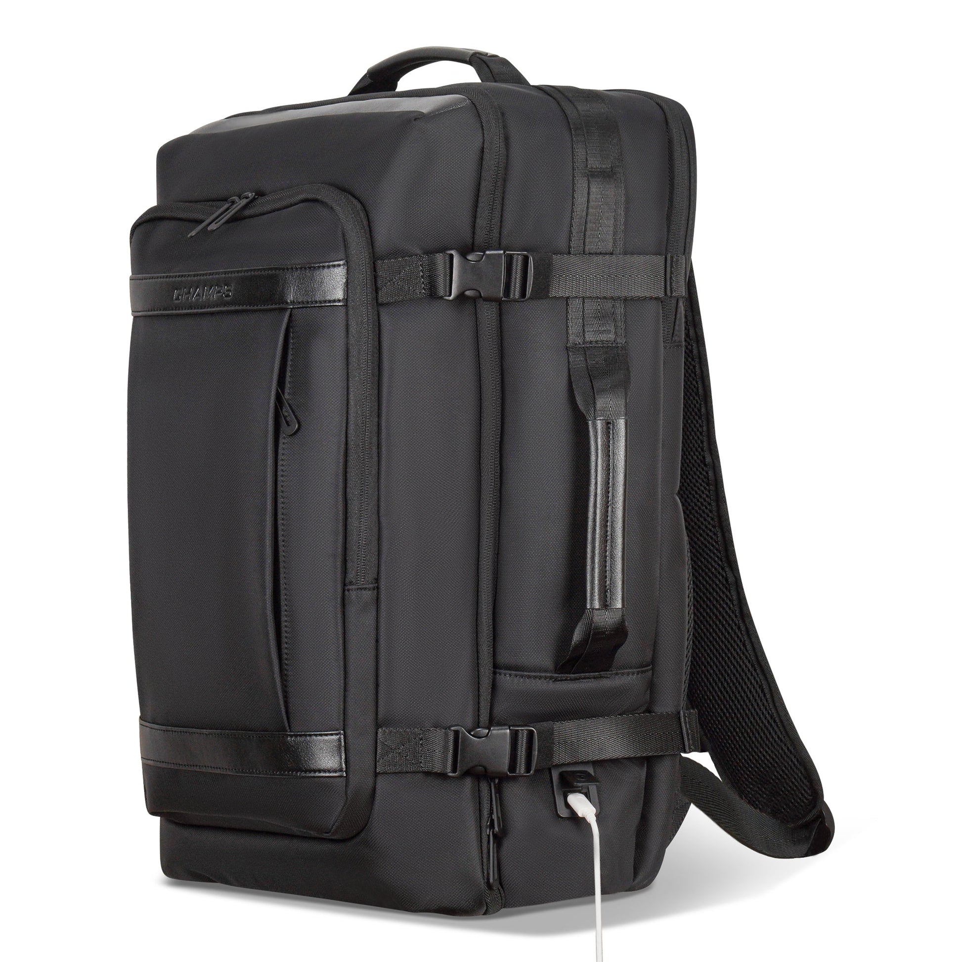 Champs Backpacks Black Champs Onyx Carry-On Backpack