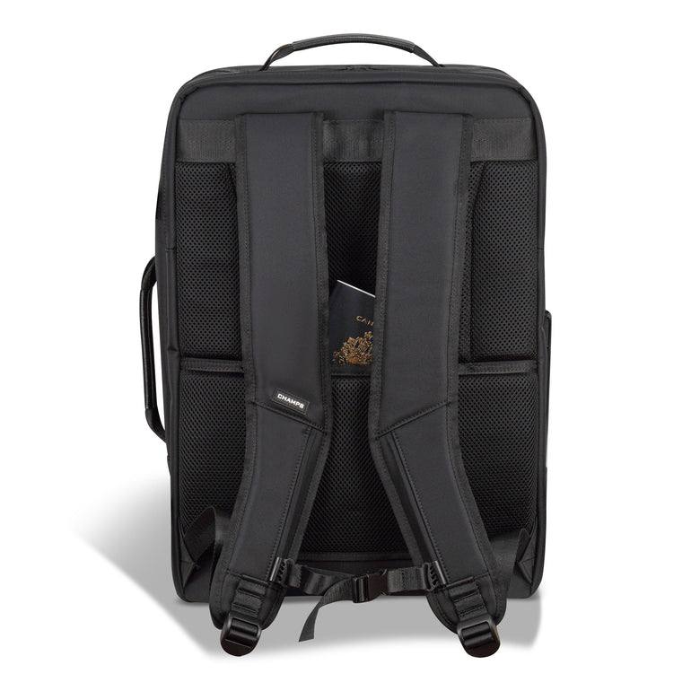 Champs Backpacks Black Champs Onyx Carry-On Backpack