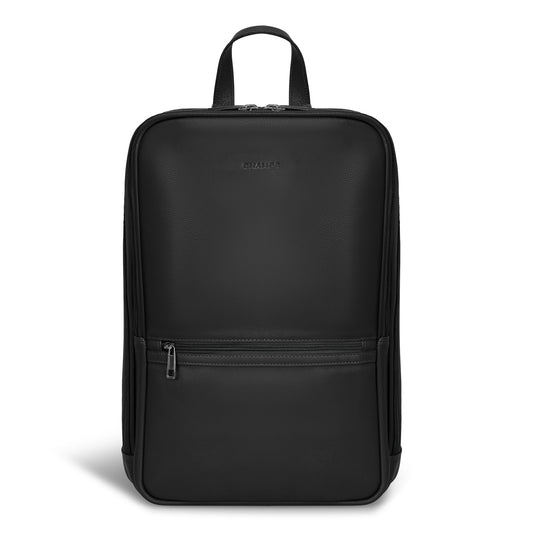 Champs Backpacks Black Champs Onyx Leather Classic Backpack