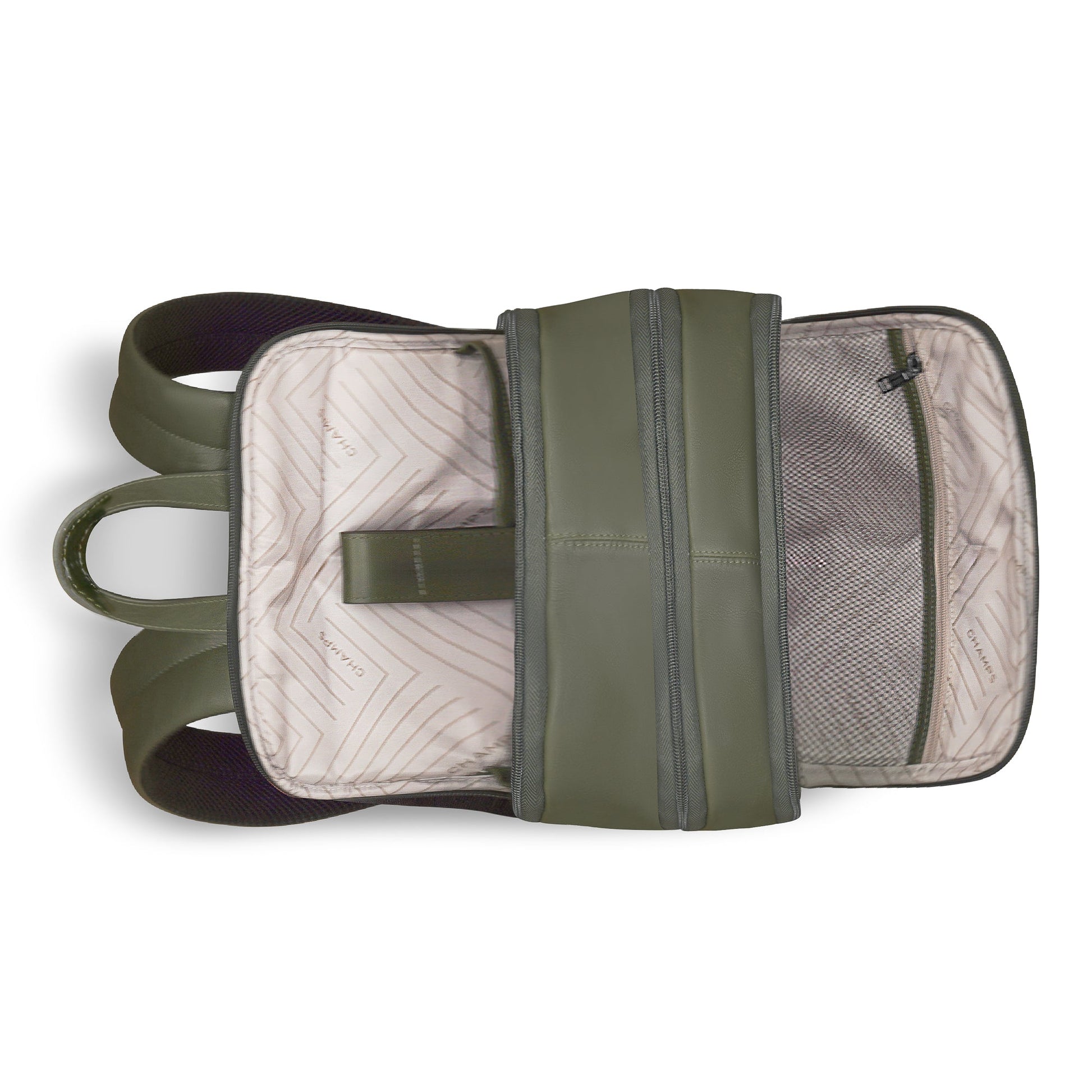 Champs Backpacks Champs Onyx Leather Classic Backpack