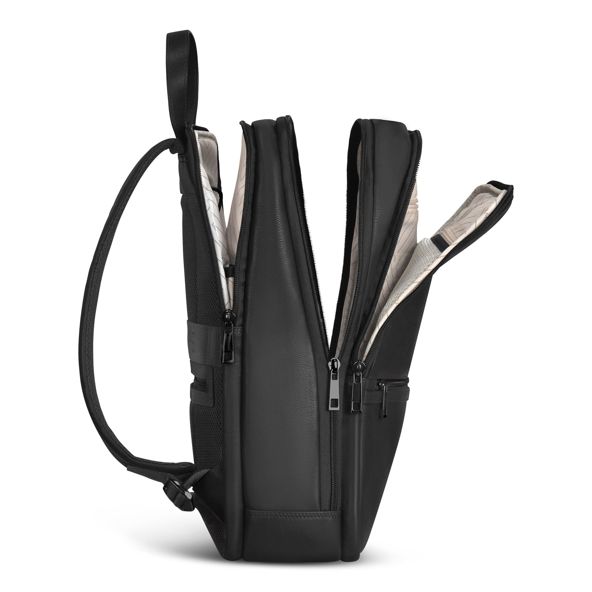 Champs Backpacks Champs Onyx Leather Classic Backpack