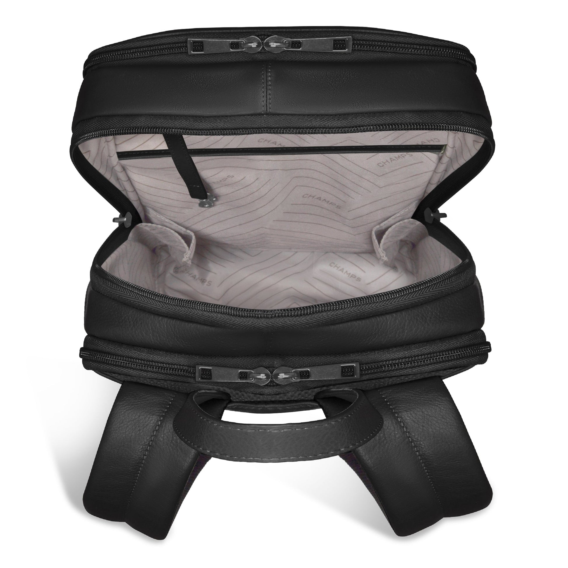 Champs Backpacks Champs Onyx Leather Classic Backpack