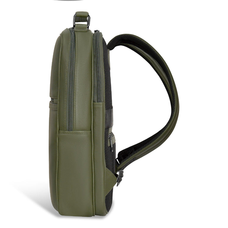 Champs Backpacks Champs Onyx Leather Compact Backpack