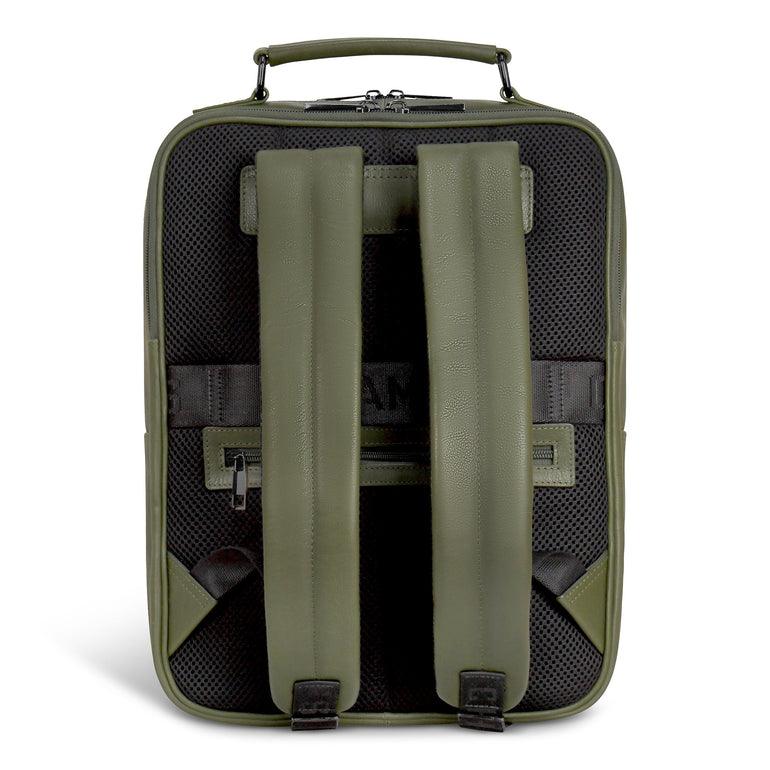 Champs Backpacks Champs Onyx Leather Compact Backpack