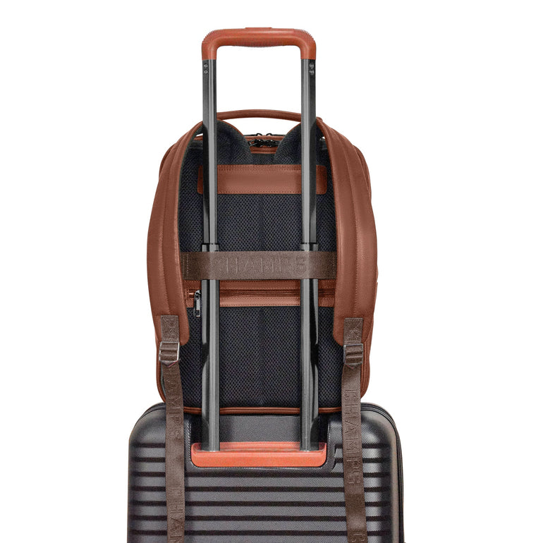 Champs Backpacks Champs Onyx Leather Compact Backpack