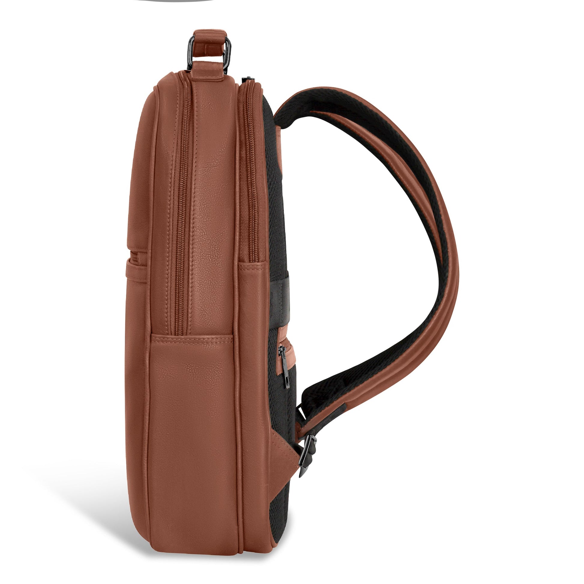 Champs Backpacks Champs Onyx Leather Compact Backpack