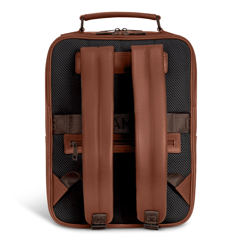 Champs Backpacks Champs Onyx Leather Compact Backpack