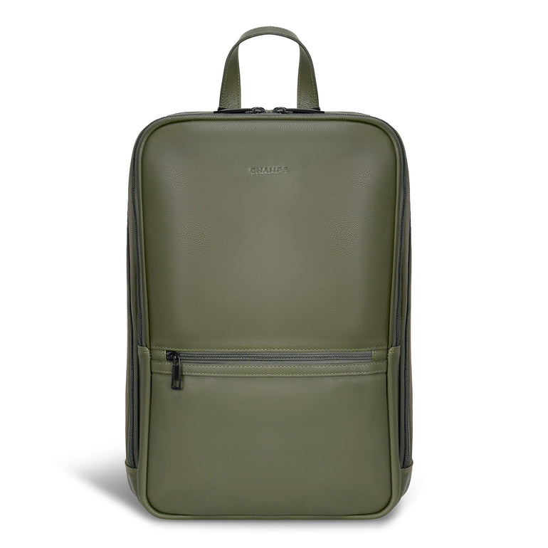 Champs Backpacks Khaki Champs Onyx Leather Classic Backpack