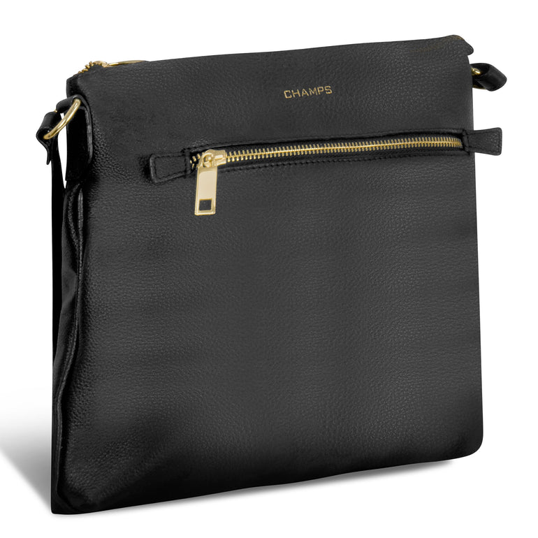 Champs Cross-Body Bag Black Champs Gala Leather Cross-Body Bag