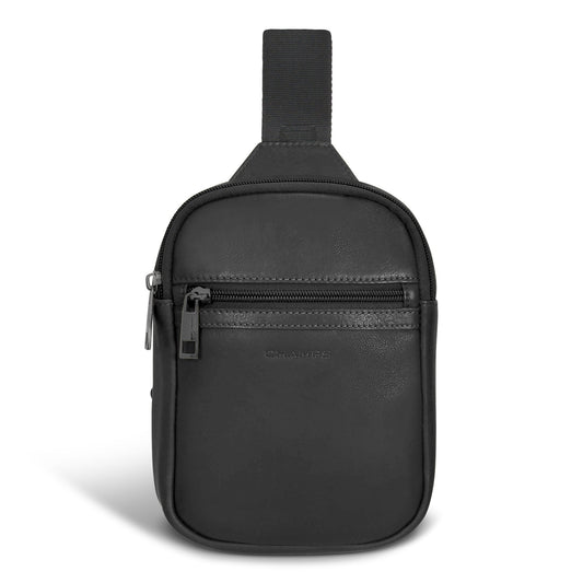 Champs Cross-Body Bag Black Champs Onyx Leather Holster Cross-Body Bag