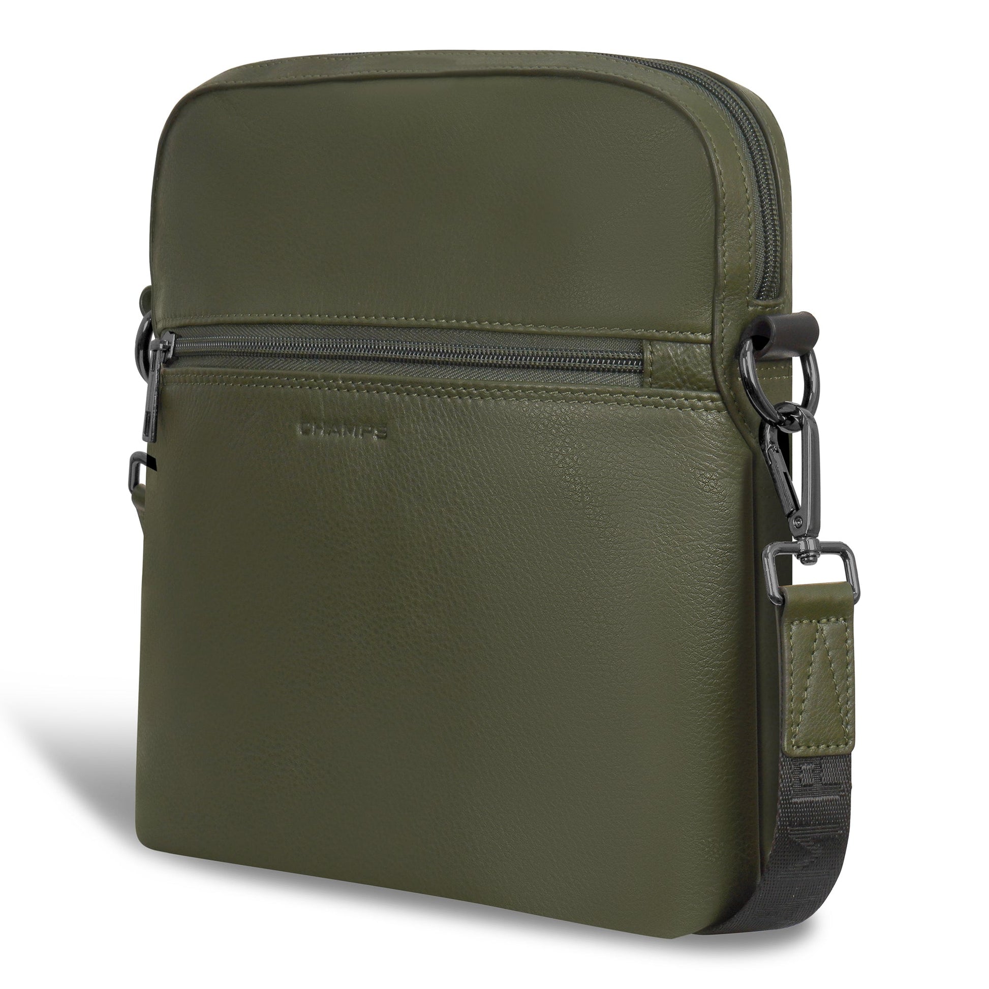 Champs Cross-Body Bag Champs Onyx Leather Cross-Body Bag