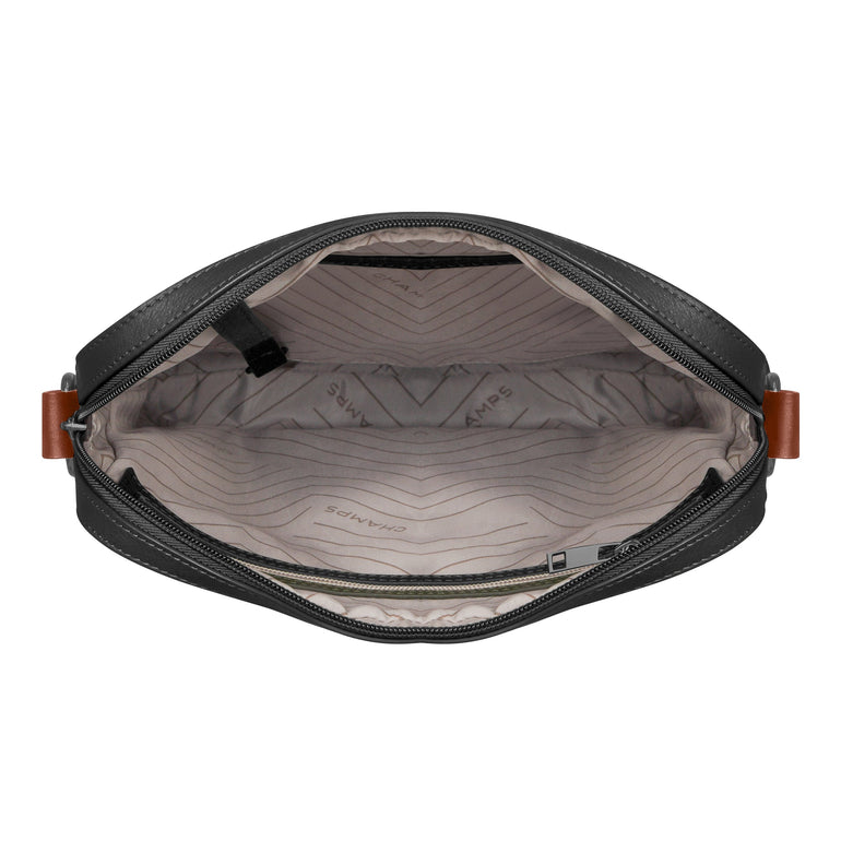 Champs Cross-Body Bag Champs Onyx Leather Cross-Body Bag