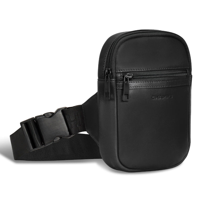 Champs Cross-Body Bag Champs Onyx Leather Holster Cross-Body Bag