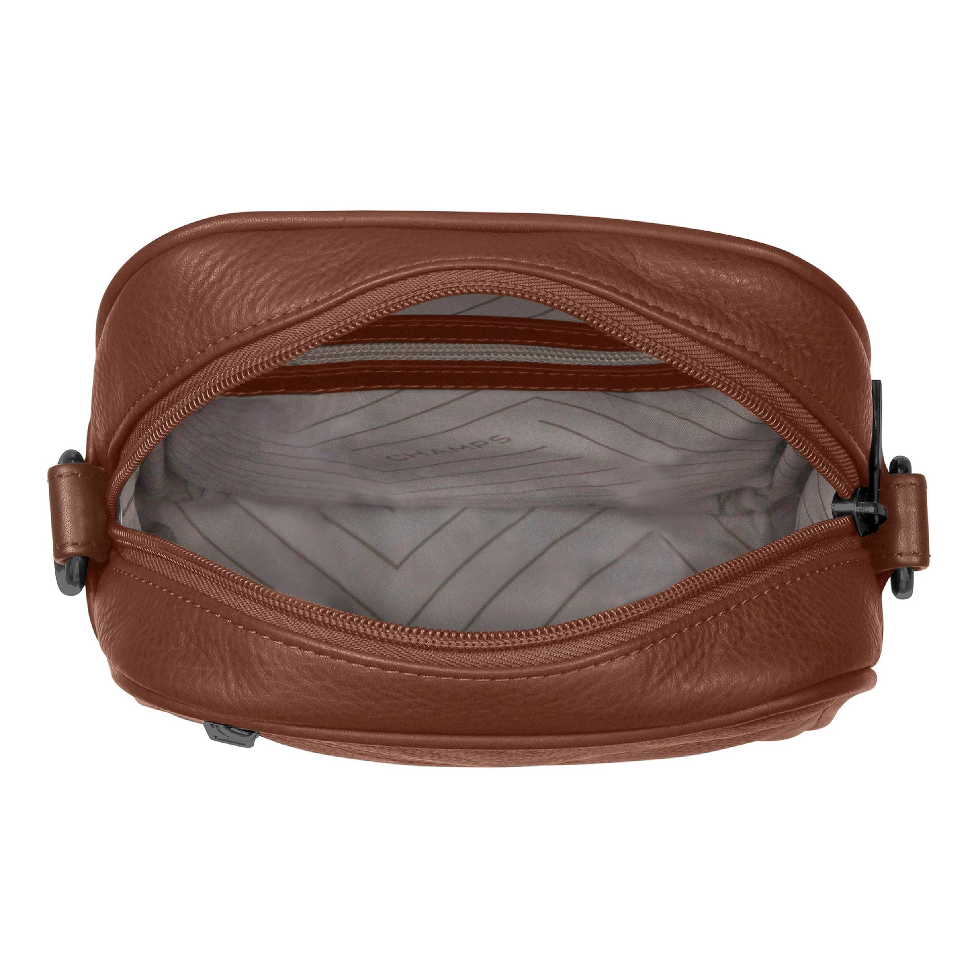 Champs Cross-Body Bag Champs Onyx Leather Vertical Cross-Body Bag