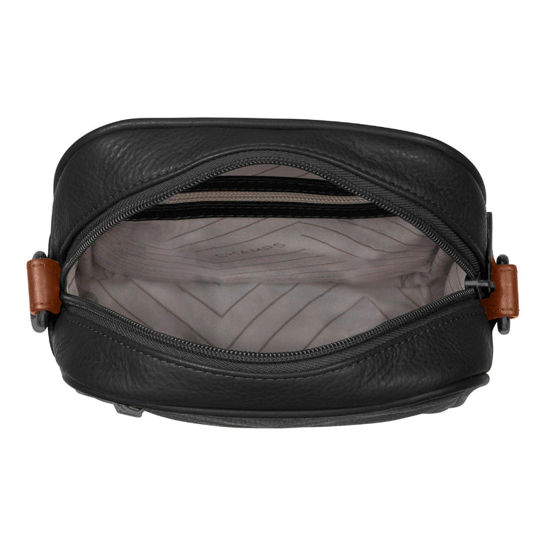Champs Cross-Body Bag Champs Onyx Leather Vertical Cross-Body Bag