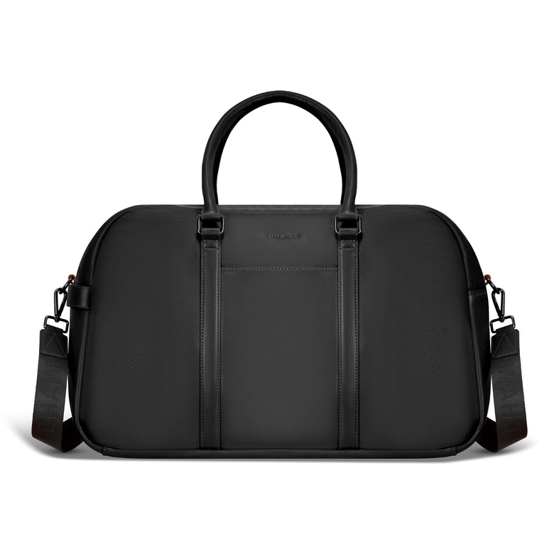 Champs Duffles Black Champs Onyx Leather Duffle Bag