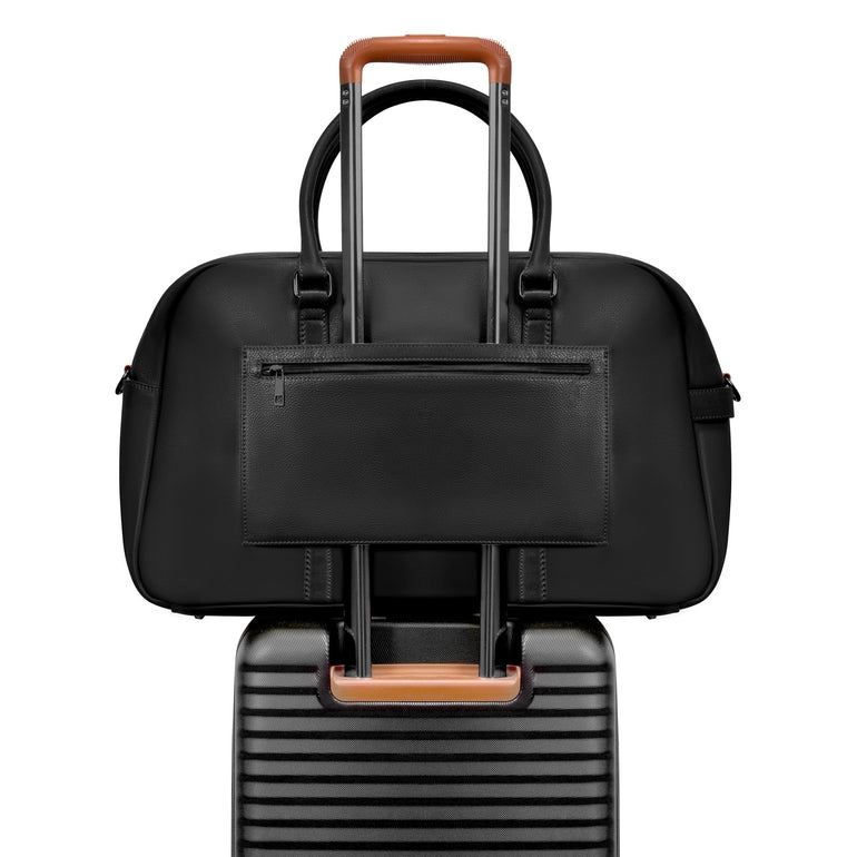 Champs Duffles Champs Onyx Leather Duffle Bag