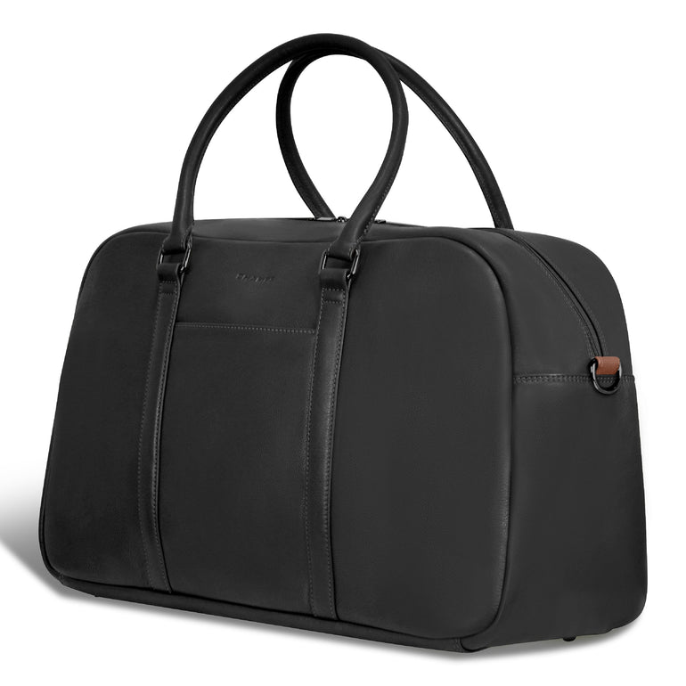 Champs Duffles Champs Onyx Leather Duffle Bag