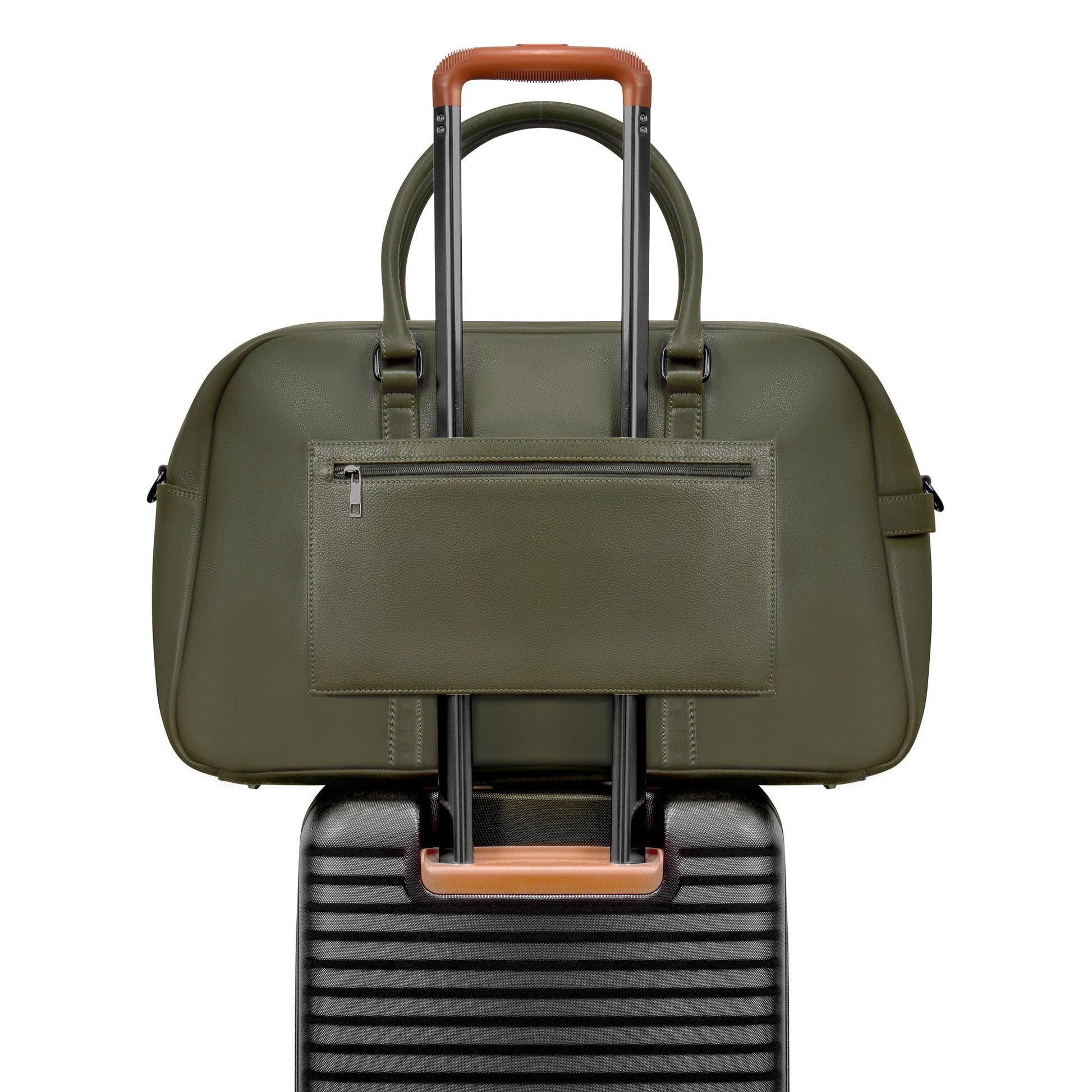 Champs Duffles Champs Onyx Leather Duffle Bag